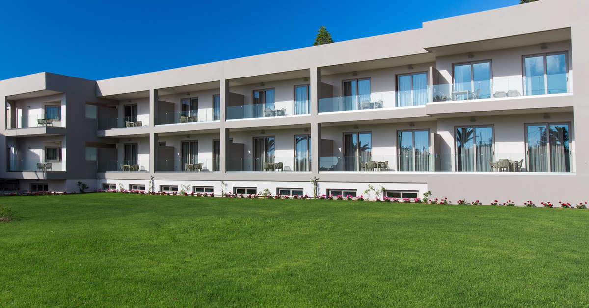 Een foto van de buitenkant van Marino's Beach Appartementen