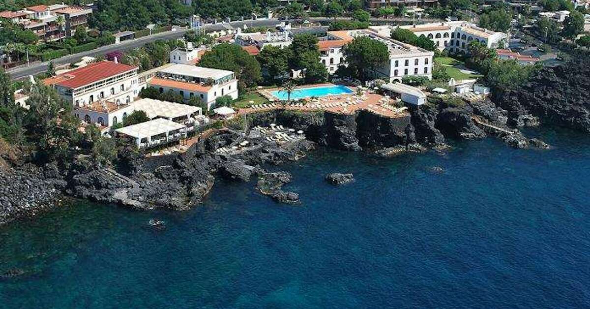 Een foto van een overzicht van Grand Hotel Baia Verde