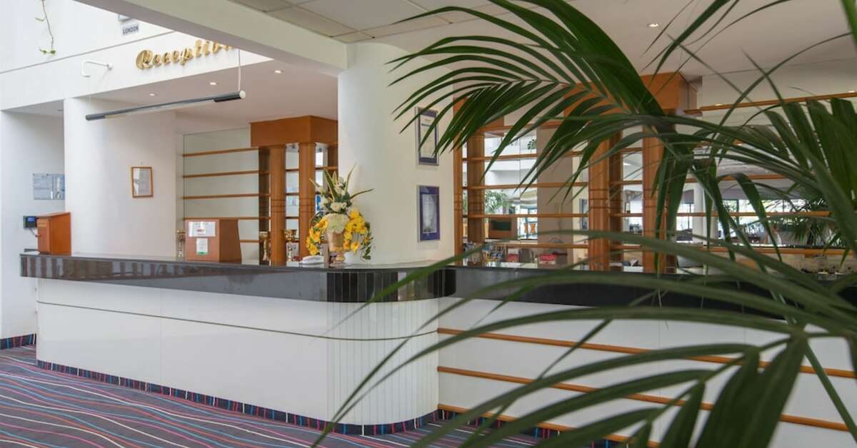 Ein Foto vom Innenbereich im Iliada Beach Hotel