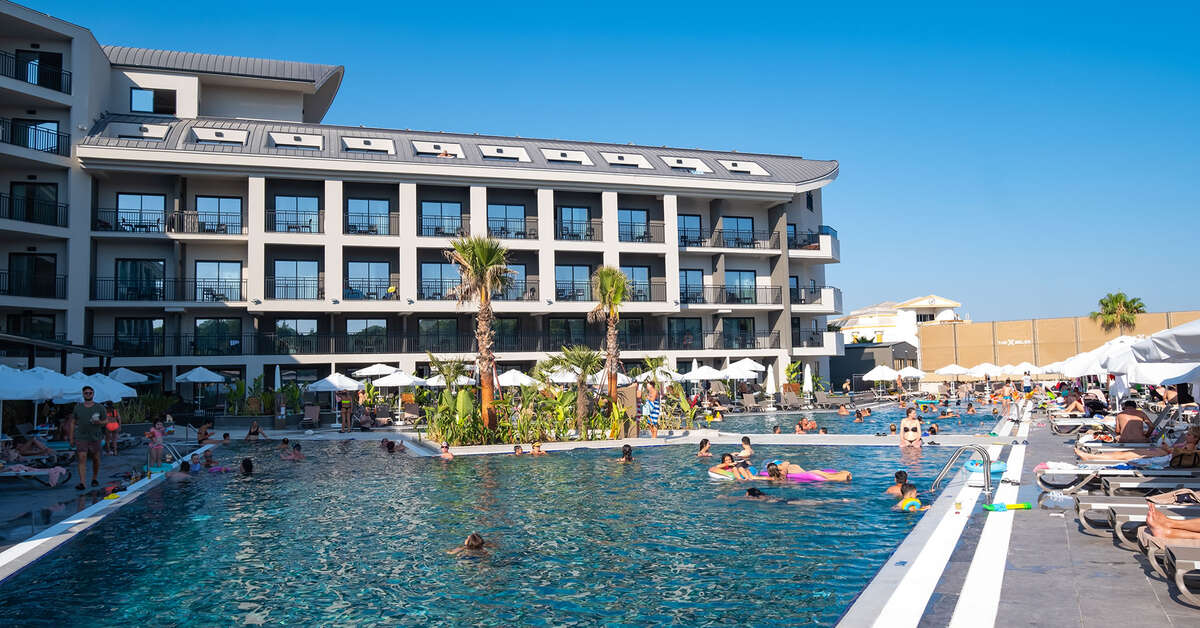 Een foto van het zwembad bij Hotel The X Belek