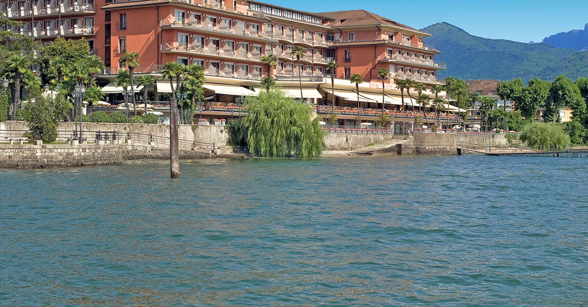 Een foto van de buitenkant van Grand Hotel Dino