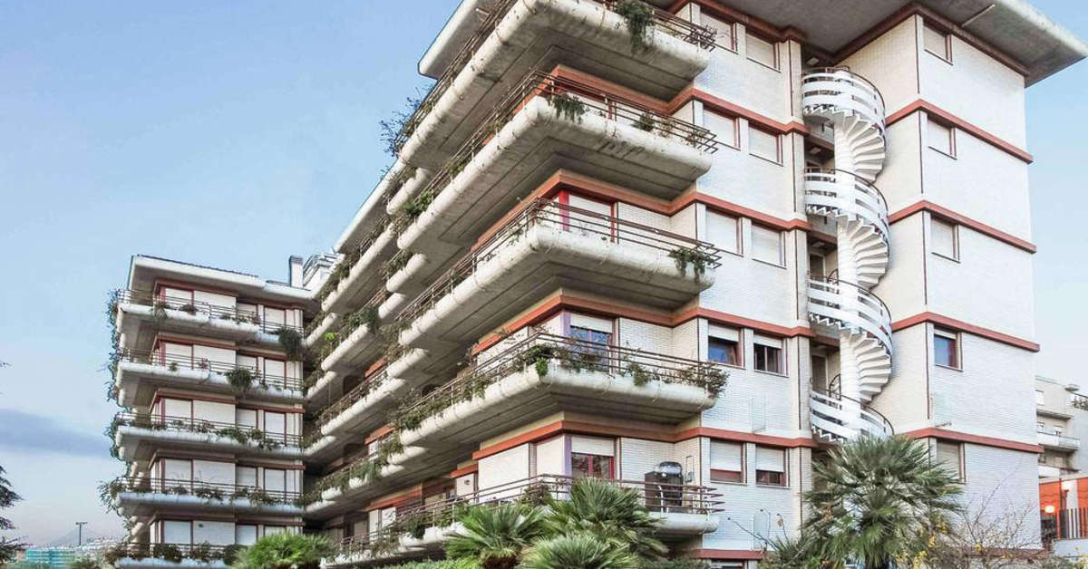Een foto van de buitenkant van Aparthotel Adagio Rome Vatican