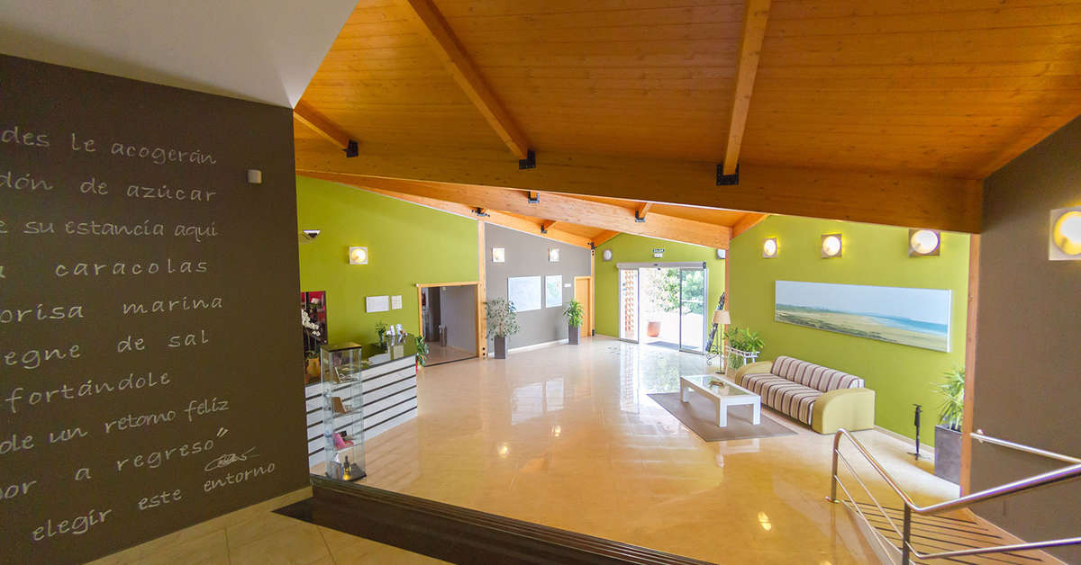 Een foto van het interieur van Hotel Pradillo Conil