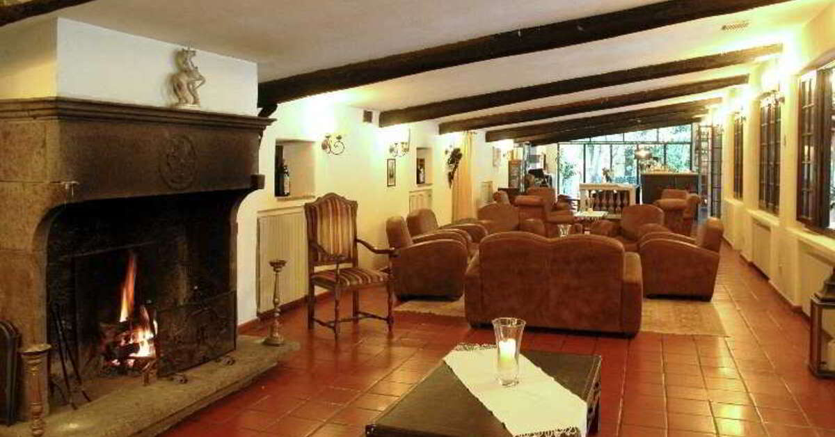 Een foto van het interieur van Borgo San Luigi