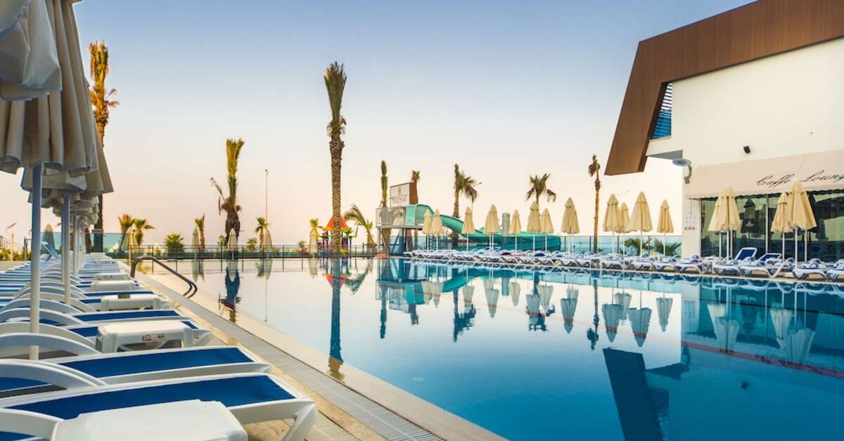 Een foto van het zwembad bij Sun Star Resort