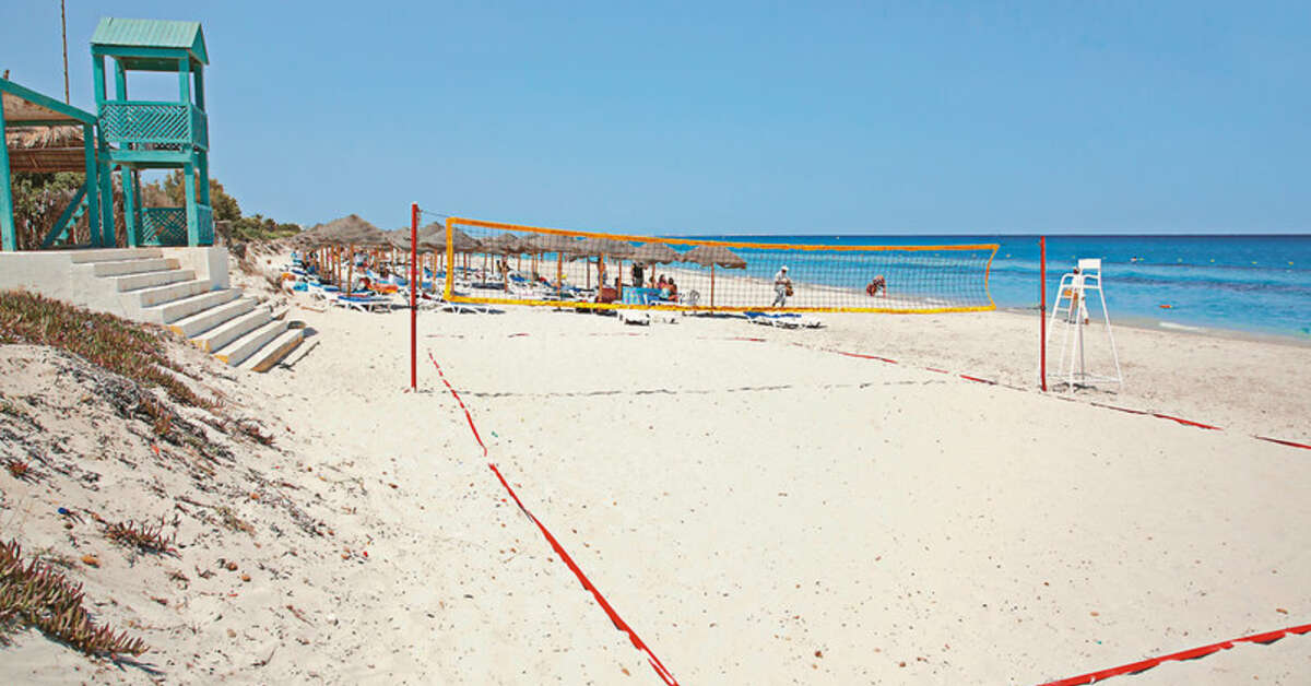 Een foto van het strand bij El Mouradi Cap Mahdia