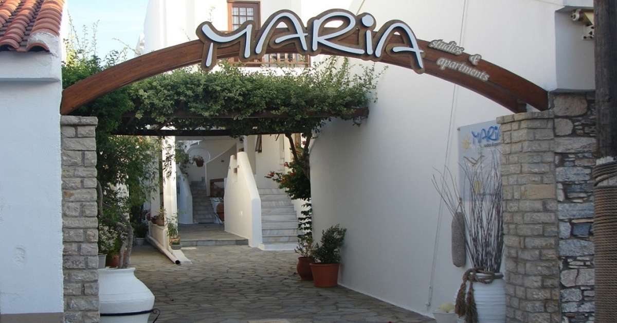 Een foto van een overzicht van Maria Studios & Appartementen
