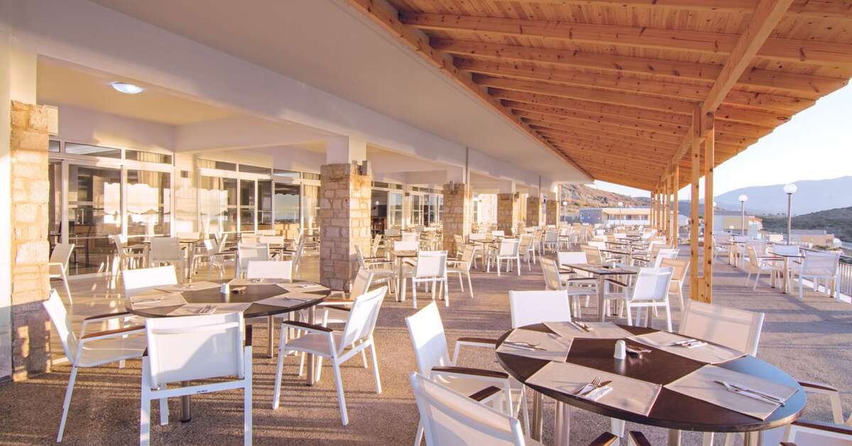 Een foto van de faciliteiten bij Grand Blue Beach Hotel