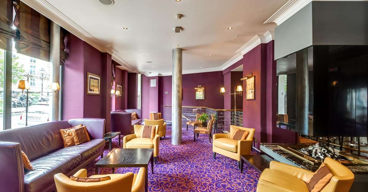 Een foto van het interieur van Villa Lutece Port Royal