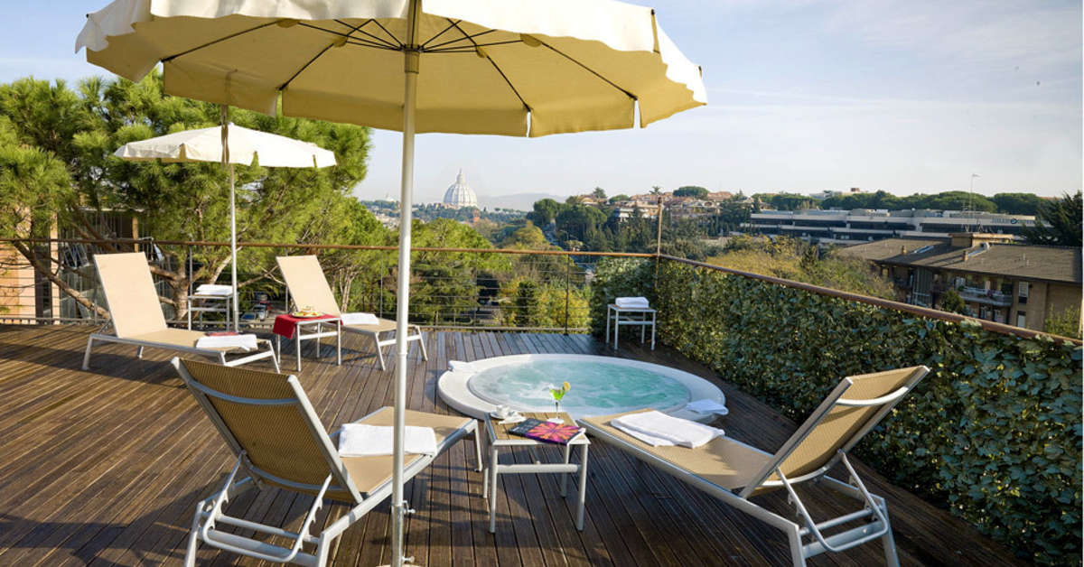 Een foto van de faciliteiten bij Cardinal Hotel St. Peter