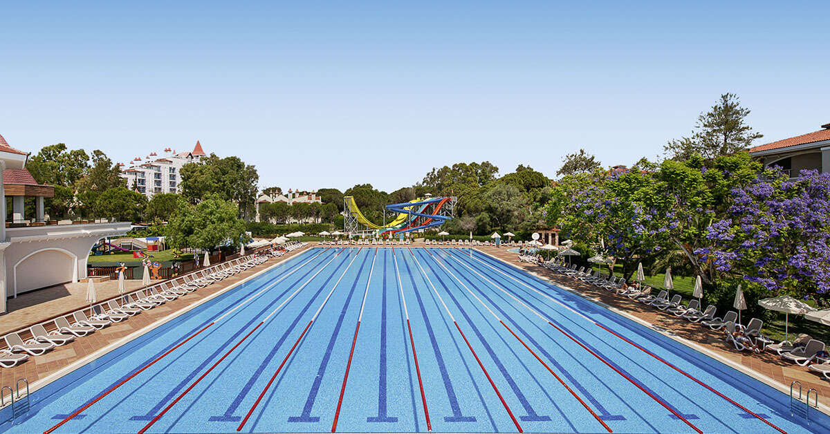 Ein Foto vom Pool im Sirene Belek Hotel