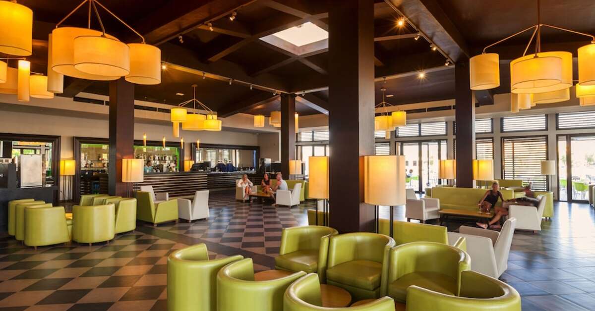 Een foto van het interieur van Aqua Mirage Marrakech