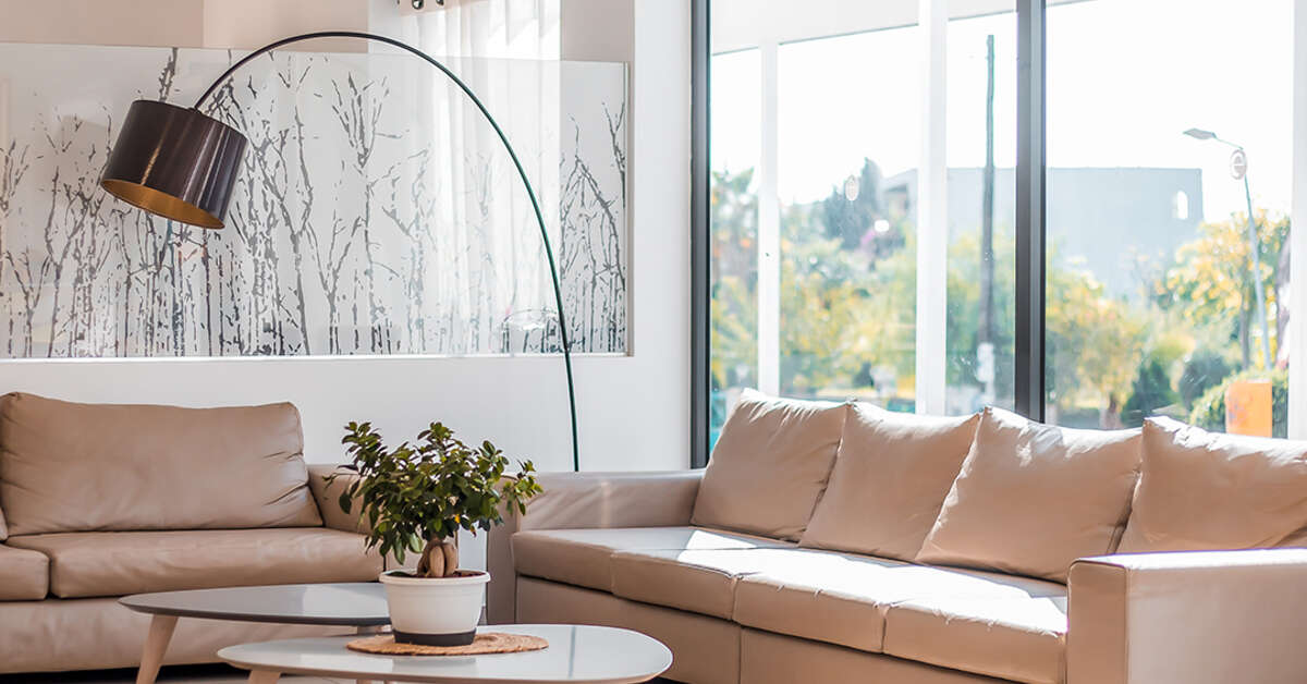 Een foto van het interieur van Hotel Ellia