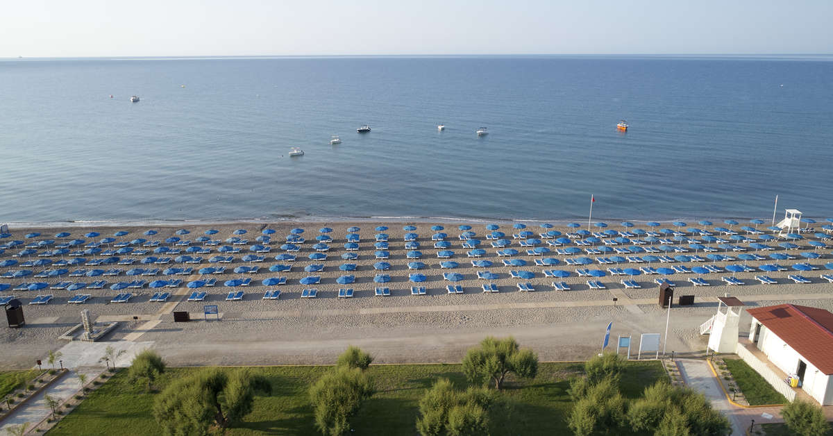 Een foto van het strand bij Lindos Princess Beach Hotel