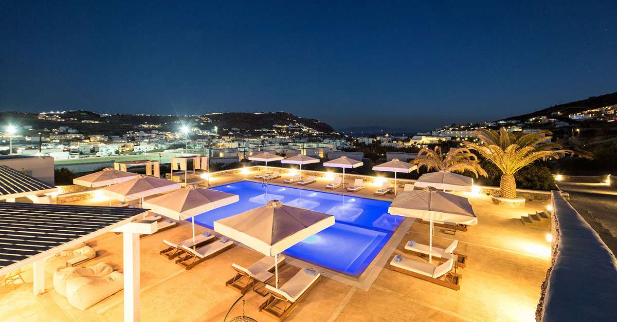 Een foto van het zwembad bij Osom Resort