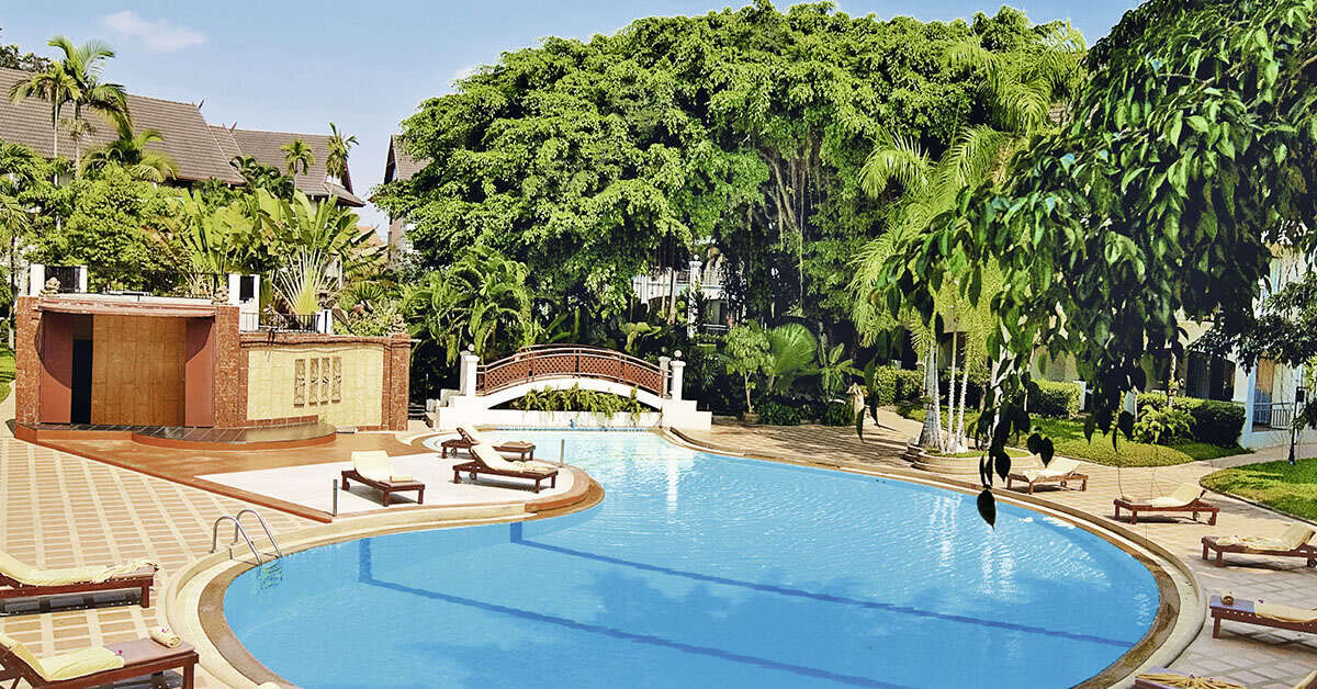 Een foto van het zwembad bij Pinnacle Grand Jomtien Resort & Spa