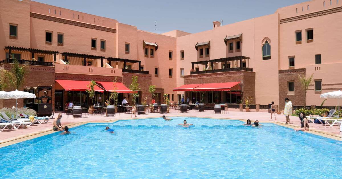 Een foto van een overzicht van Ibis Marrakech Palmeraie