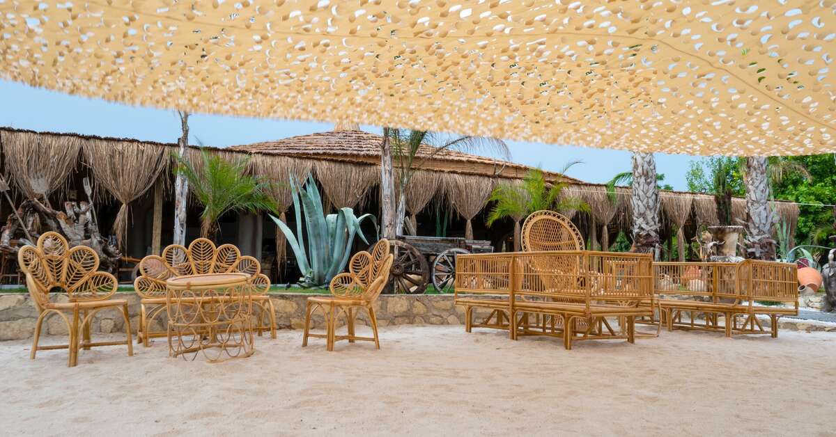 Een foto van het terras bij Dream Water World