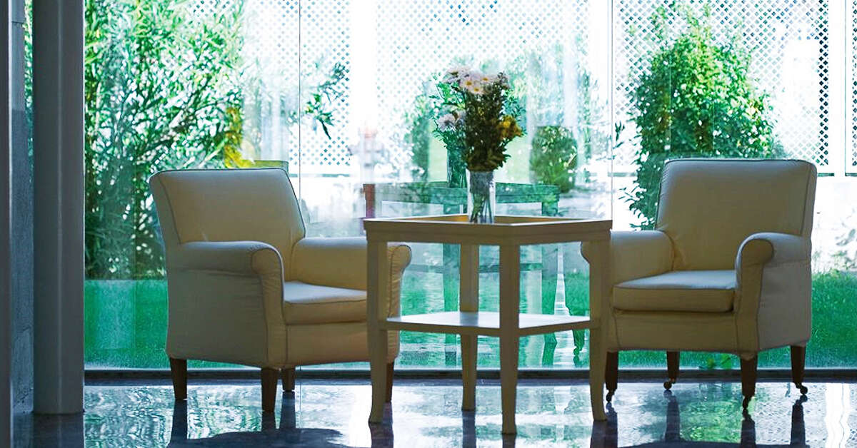 Een foto van het interieur van TH Tirrenia Green Park Resort