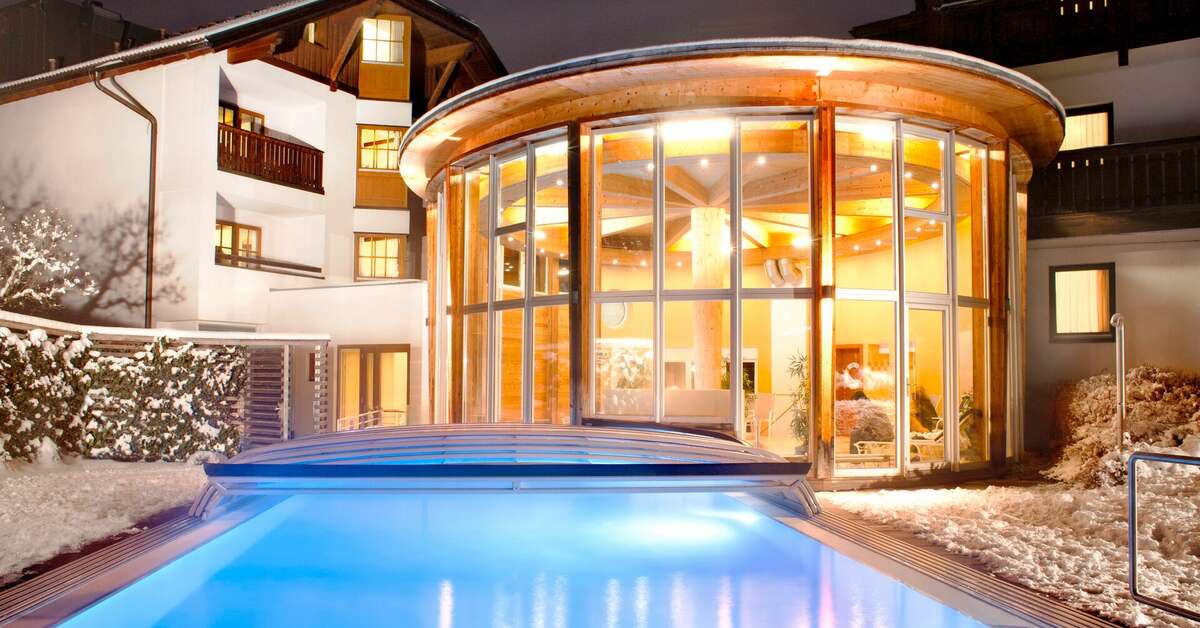 Een foto van het zwembad bij Hotel Bon Alpina
