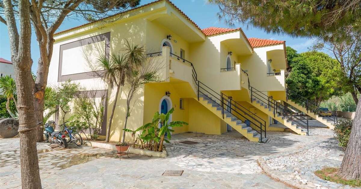 Een foto van de buitenkant van Ammes Aparthotel