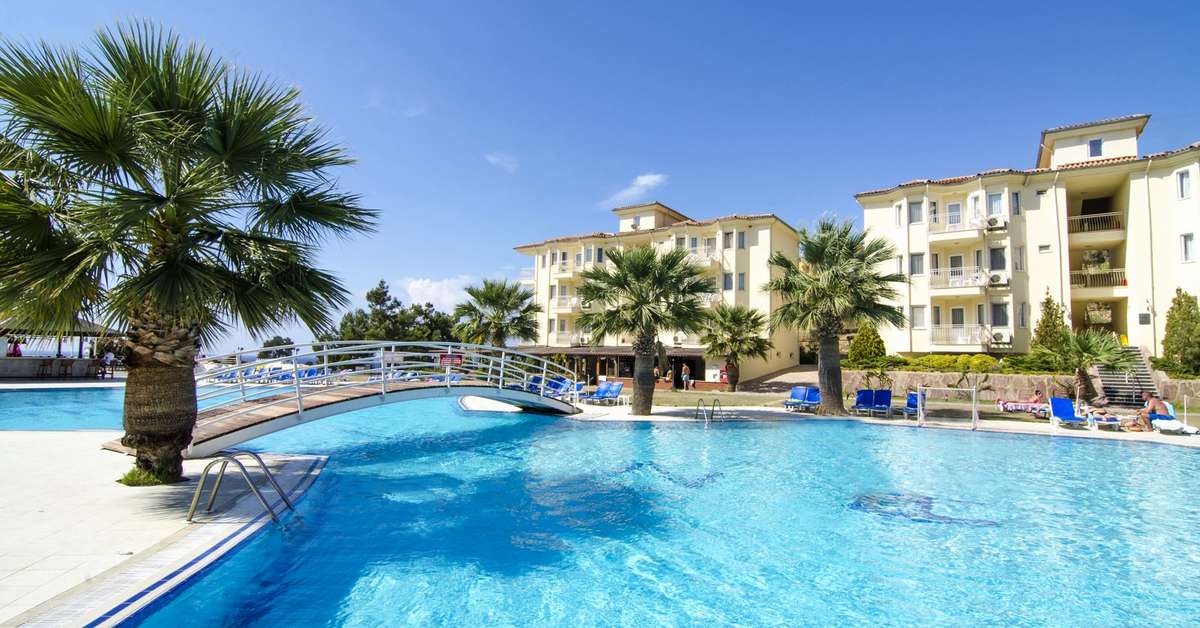 Een foto van een overzicht van Sealight Family Club Hotel
