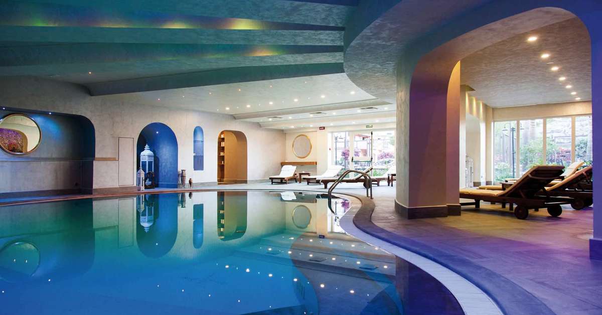 Ein Foto vom Pool im Diamond Naxos Taormina
