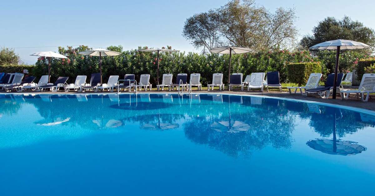 Een foto van het zwembad bij Panorama Sidari Hotel
