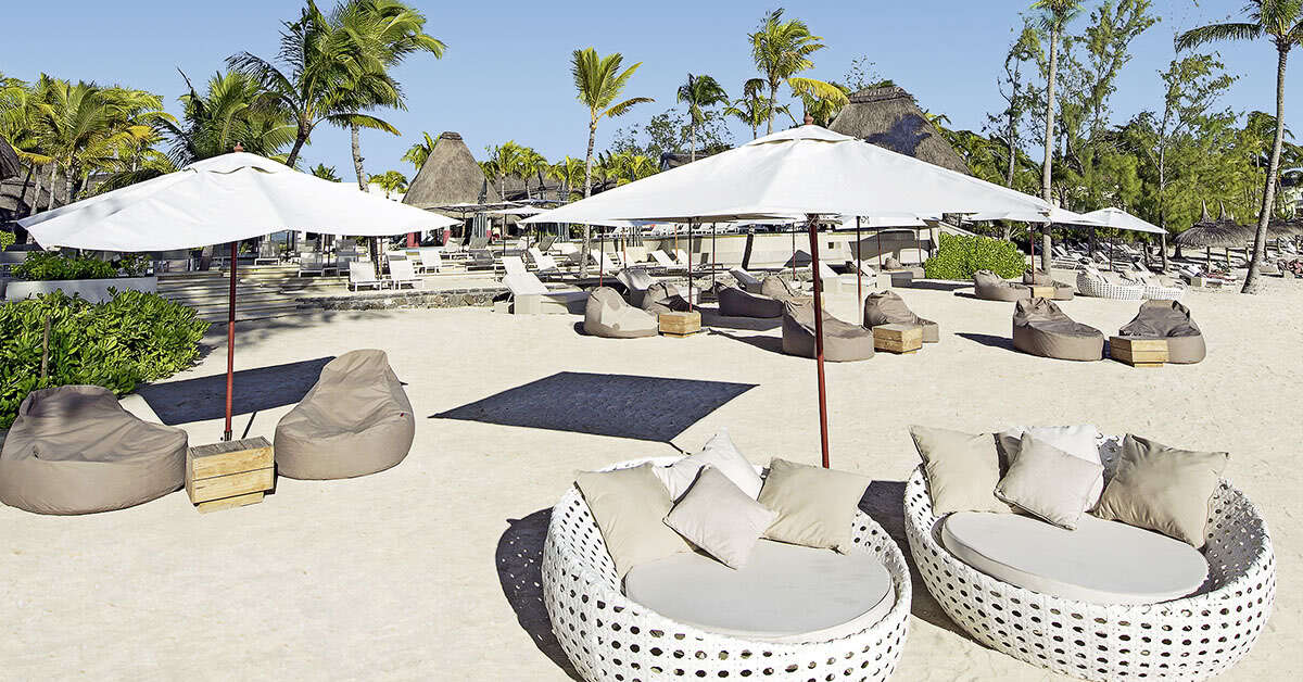 Een foto van het strand bij Ambre Resort & Spa