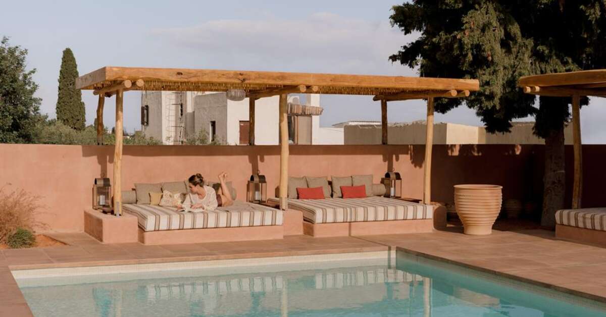 Een foto van het zwembad bij Koutouloufari Village Holiday Club