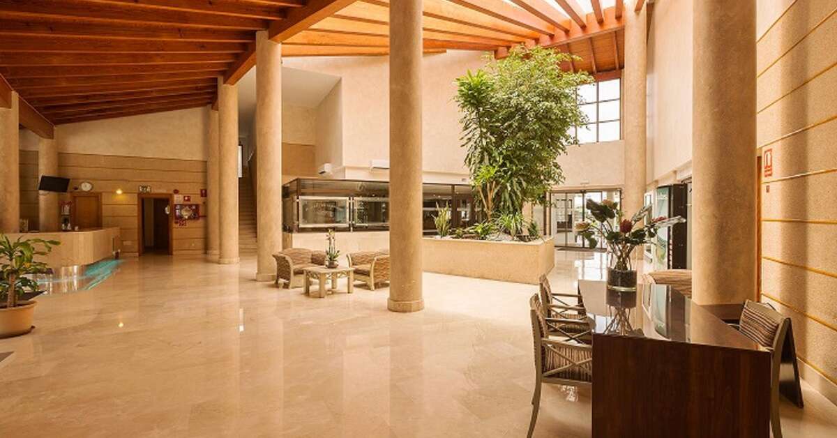 Een foto van het interieur van Ca's Saboners Aparthotel