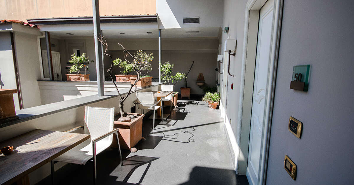 Een foto van Hotel Forum Pompei