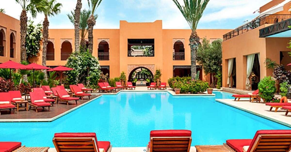Een foto van het zwembad bij Tikida Golf Palace