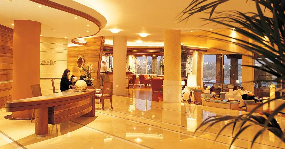 Een foto van het interieur van Thalassa Boutique Hotel & Spa