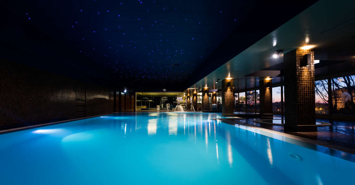 Een foto van het zwembad bij Santana Hotel & Spa