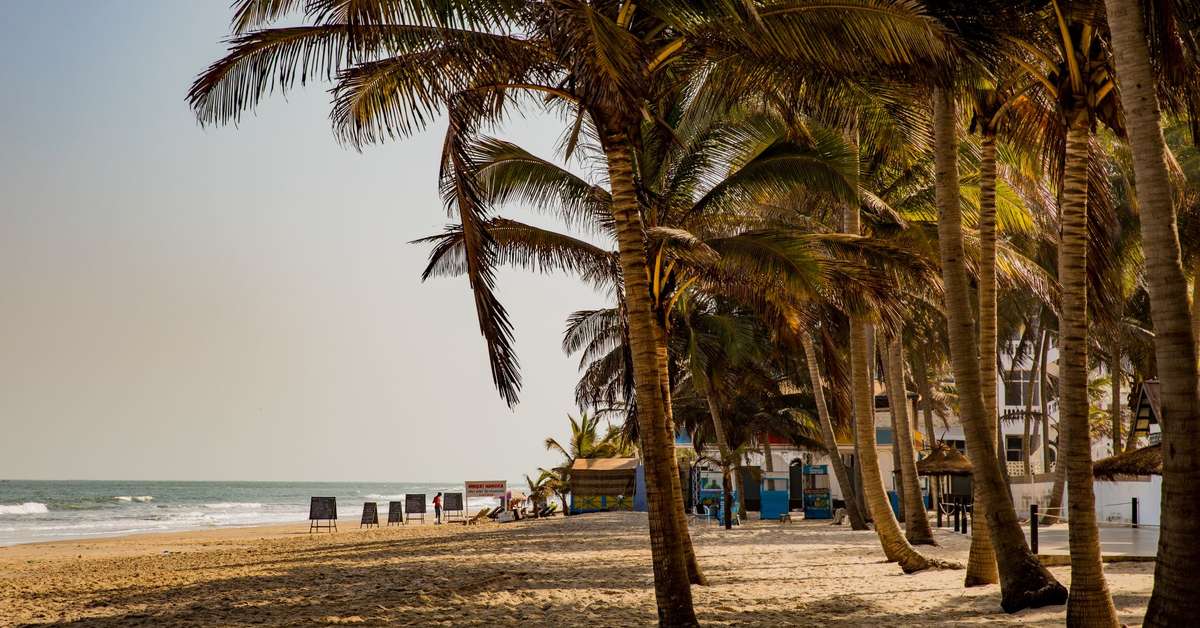 Een foto van het strand bij Bungalow Beach Hotel