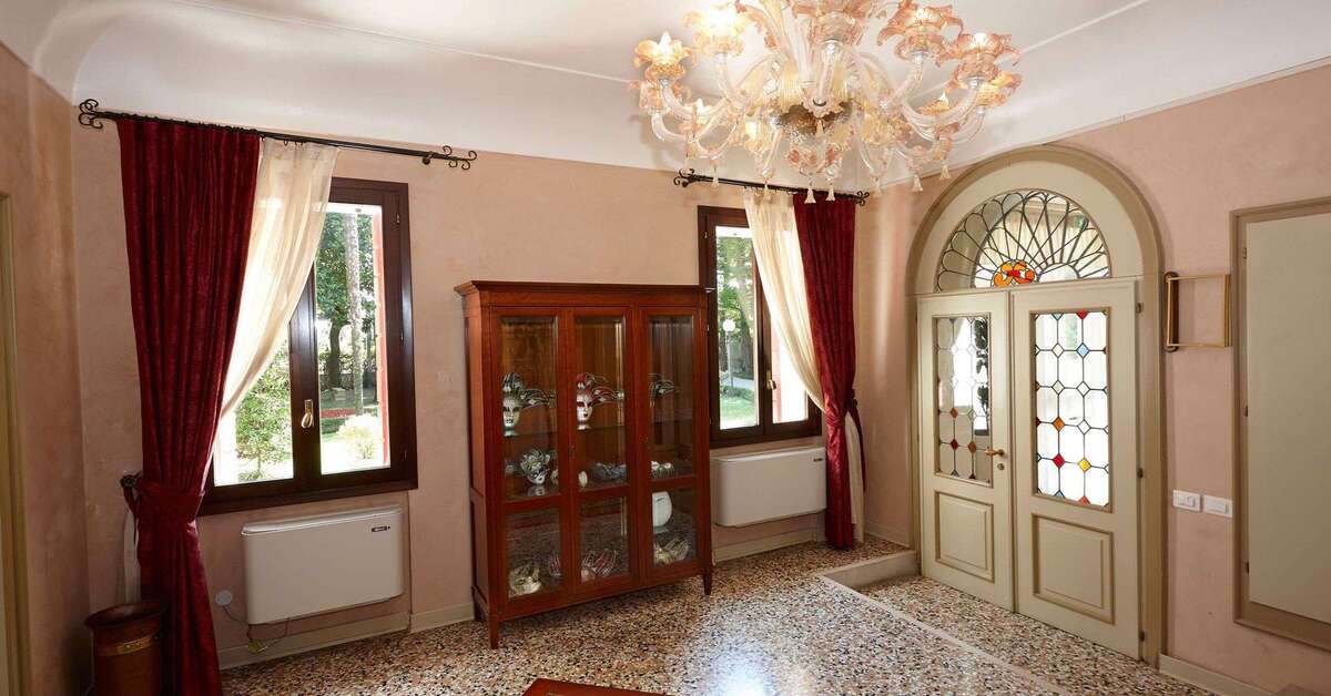 Een foto van het interieur van Villa Patriarca Hotel