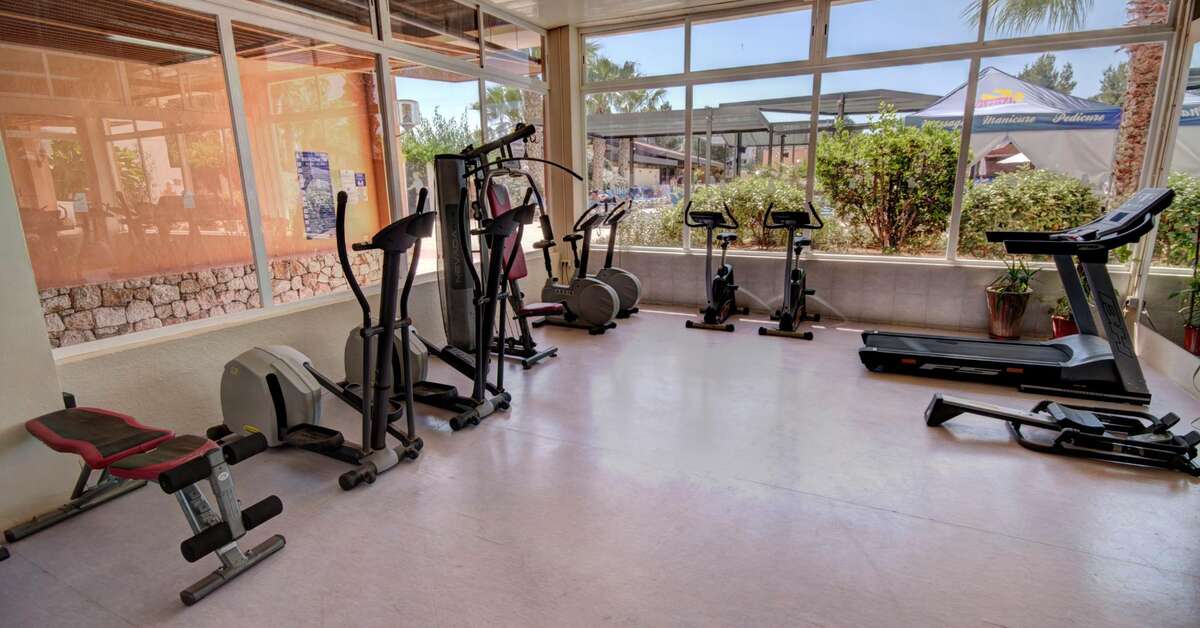 Een foto van de faciliteiten bij azuLine Hotel Bergantin