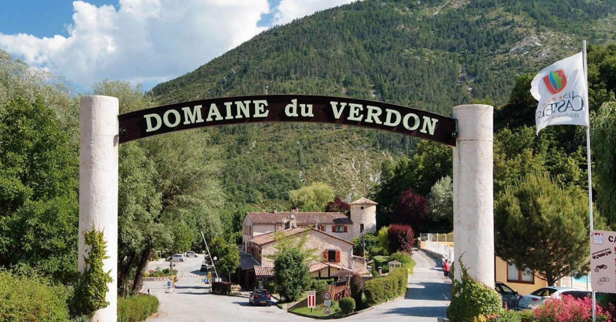 Een foto van de buitenkant van Camping Domaine du Verdon