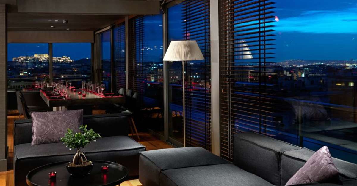 Een foto van de faciliteiten bij Radisson Blu Park Hotel Athene