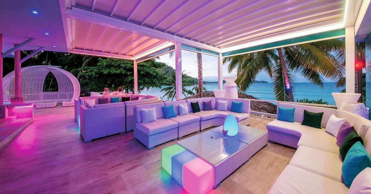 Ein Foto vom Innenbereich im Le Duc de Praslin