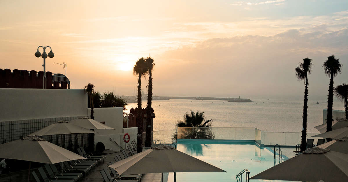 Een foto van het zwembad bij Hotel Benalmadena Beach