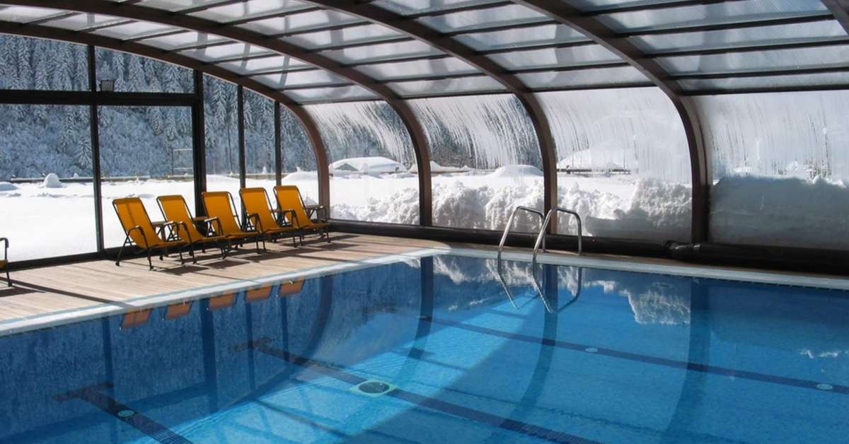 Een foto van het zwembad bij Hotel Montarto