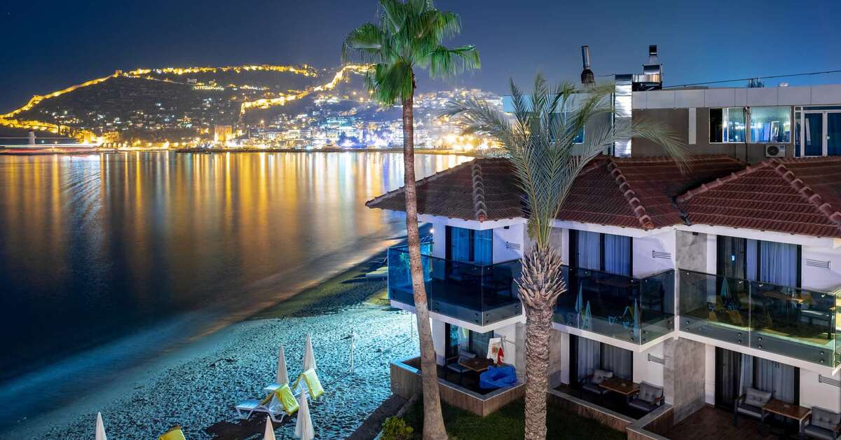 Een foto van de buitenkant van Hotel Panorama
