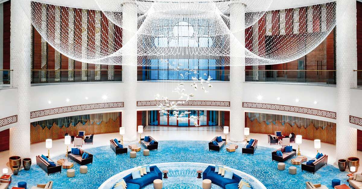 Ein Foto vom Innenbereich im Fairmont Ajman