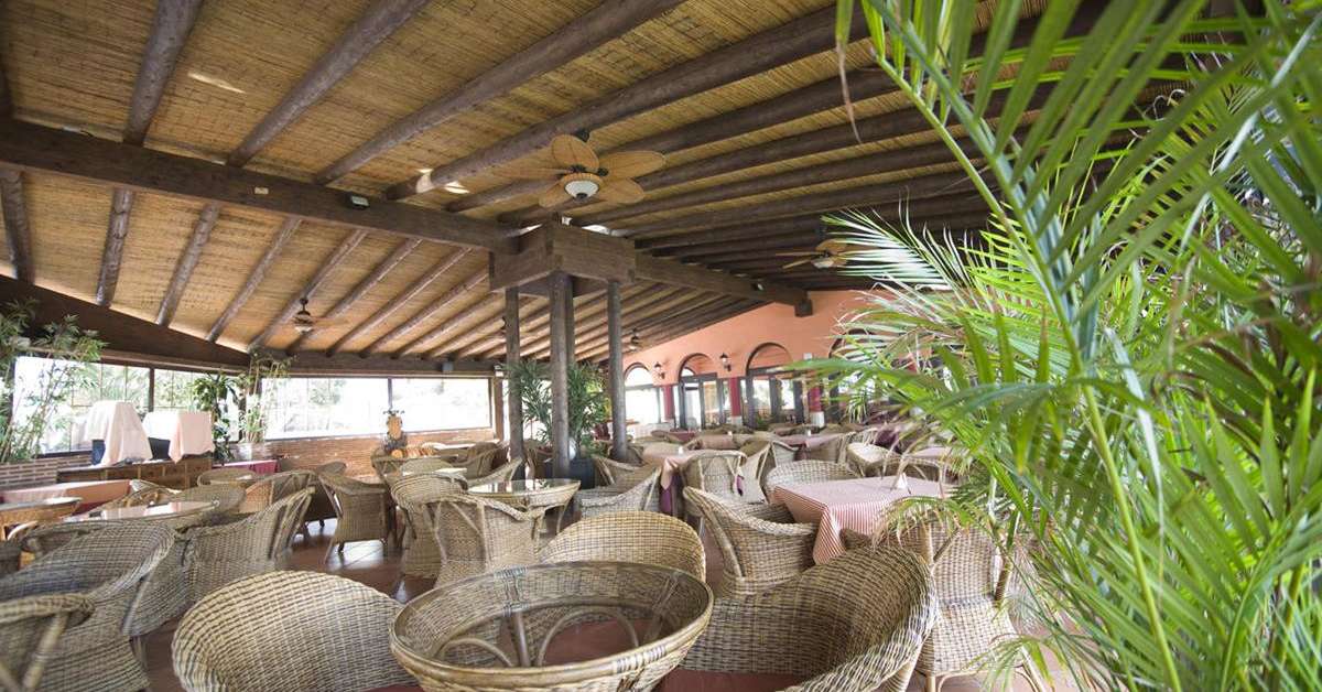 Een foto van het terras bij Vime La Reserva de Marbella
