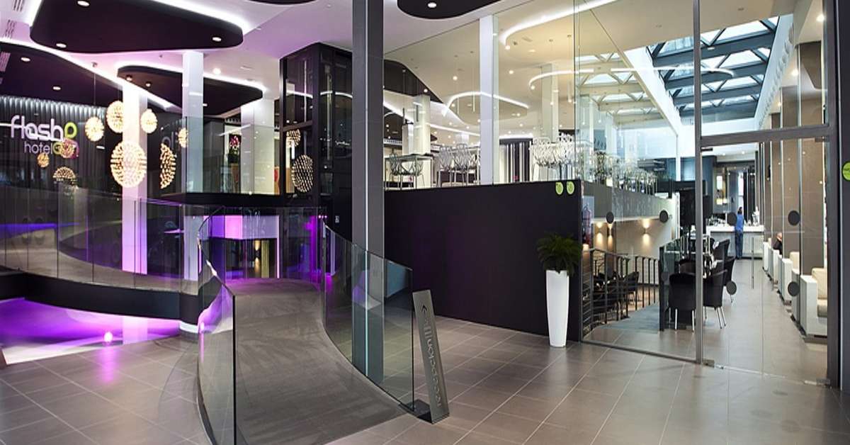 Ein Foto Flash Hotel