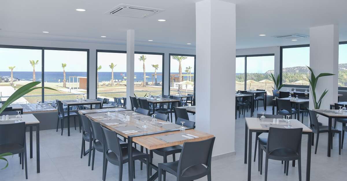 Een foto van de faciliteiten bij Evita Bay
