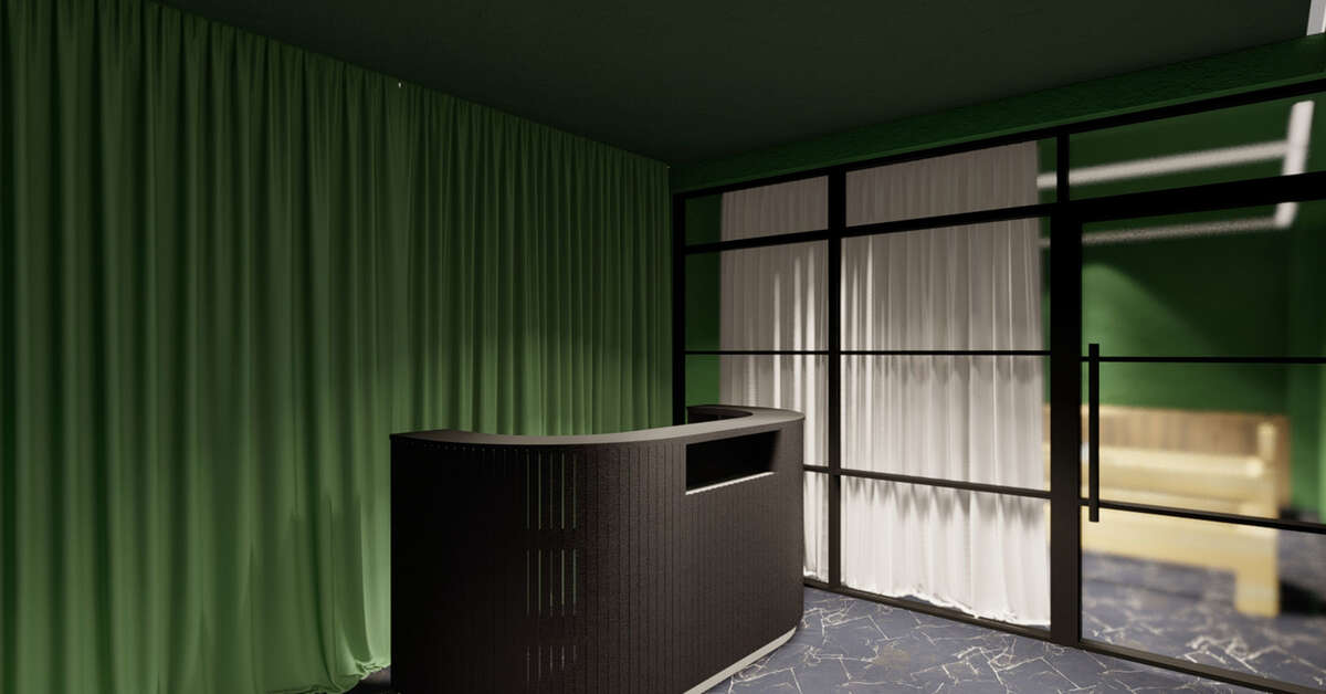 Een foto van het interieur van The Nest Resort