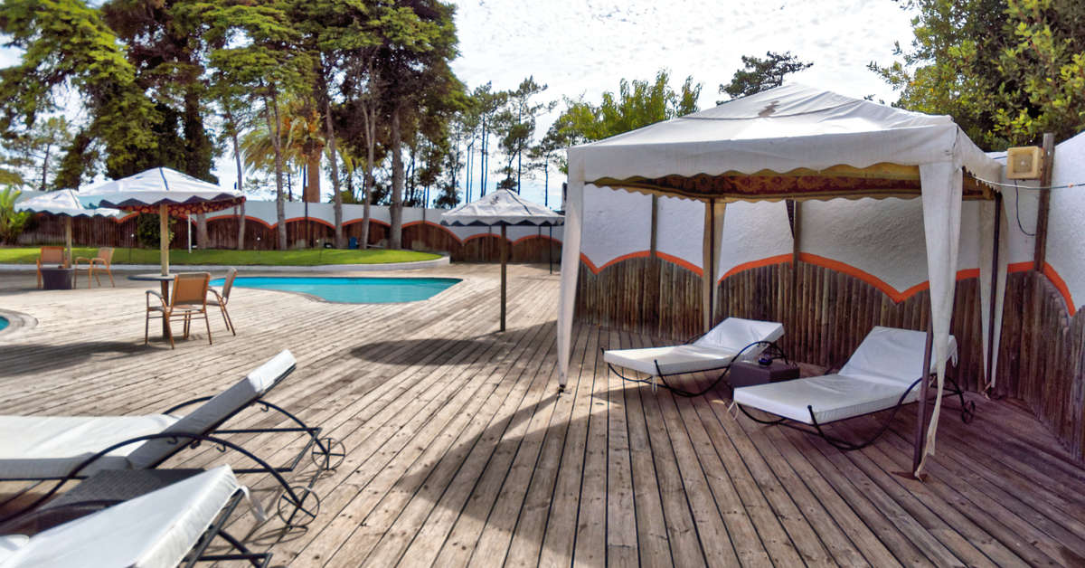 Een foto van de buitenkant van Vale da Telha Hotel